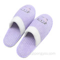 Purple Hello Kitty Slipper Footwear Woman Hotel Slipper